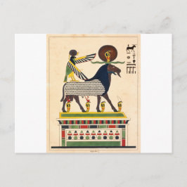 Ägyptischer Gott Amun-Ra Postkarte