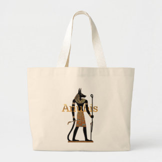 Ägyptischer Gott Anubis Jumbo Stoffbeutel