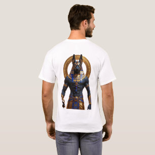 Ägyptischer Gott Anubis – Muskulöse Vollfigur halt T-Shirt