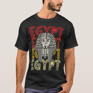 Ägyptischer Gott Tutankhamun Retro Ägypten Phara T-Shirt