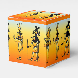 Ägyptischer Hieroglyphen-Bevorzugungs-Kasten Geschenkschachtel