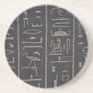 Ägyptischer Hieroglyphen-Untersetzer Getränkeuntersetzer