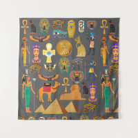 ägyptischer Hieroglyphus Symbol Muster Pharao