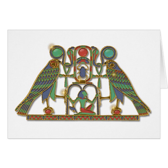 Ägyptischer Horus (Vorderseite (Horizontal))