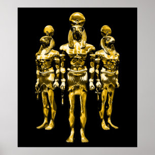 Ägyptischer Horus Poster