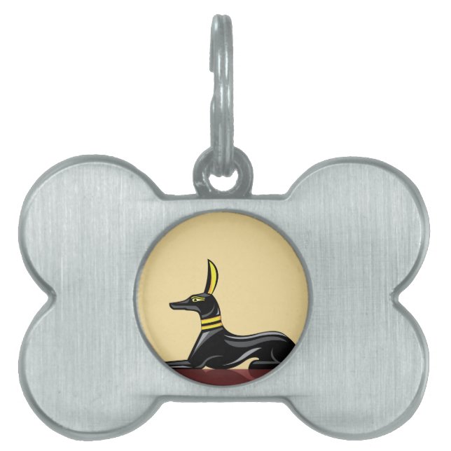 Ägyptischer Hundevektor Tiermarke (Vorderseite)