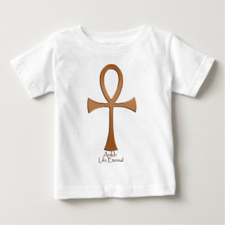 Ägyptischer Kupfer ANKH Baby T-shirt