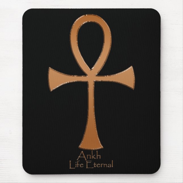 Ägyptischer Kupfer ANKH Mousepad (Vorne)