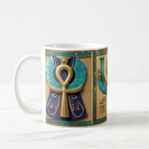 ÄGYPTISCHER LEBENSSCHLÜSSEL KAFFEETASSE
