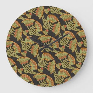 Ägyptischer Lotus und Papyrus, Uhr der Schwarzen M