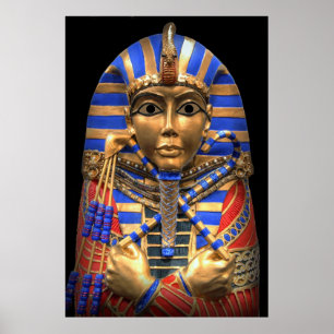 ÄGYPTISCHER PHARAOH-INNER SARCOPHAGUS POSTER