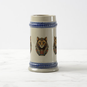 Ägyptischer Pharaonen-Katzenbecher – Altägyptische Bierglas