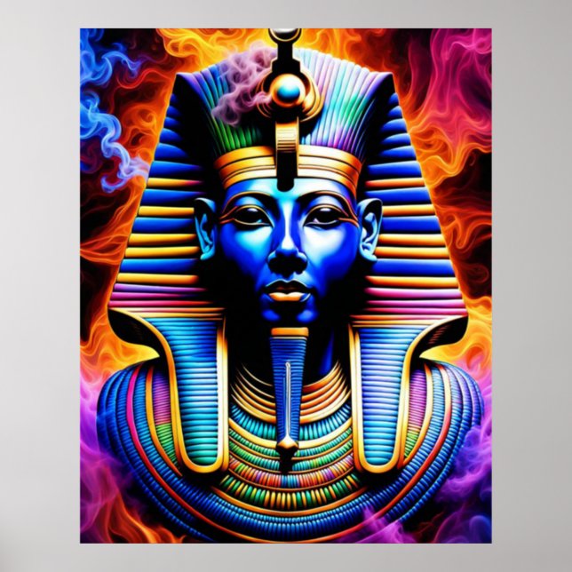 Ägyptischer Pharaonen Poster (Vorne)