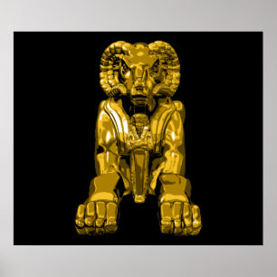 Ägyptischer Ram Poster