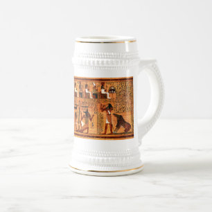 Ägyptischer Royal Papyrus Bierglas