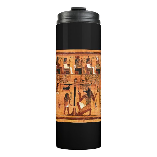 Ägyptischer Royal Papyrus Thermosbecher (Vorderseite)