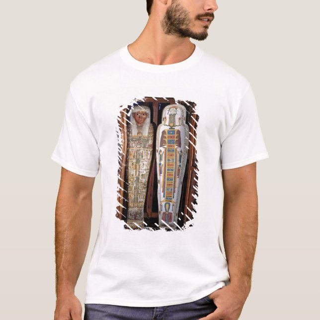 Ägyptischer Sarkophag bedeckt mit Hieroglyphen (p T-Shirt (Vorderseite)
