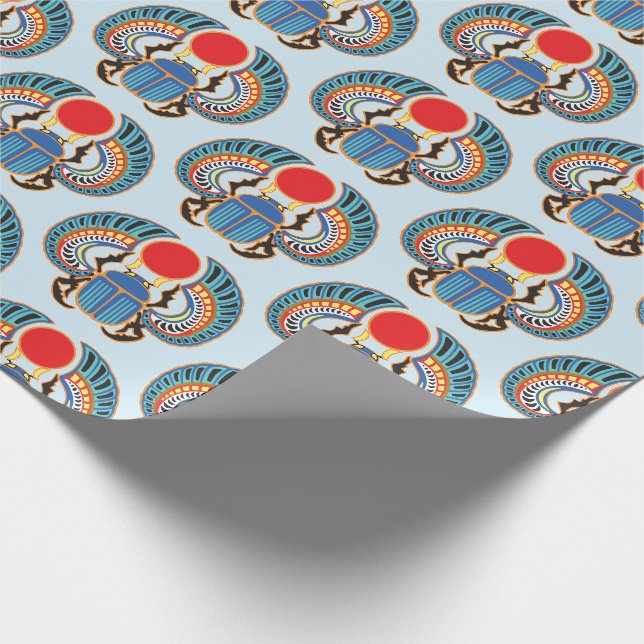 ägyptischer Scharab Geschenkpapier (Ecke)