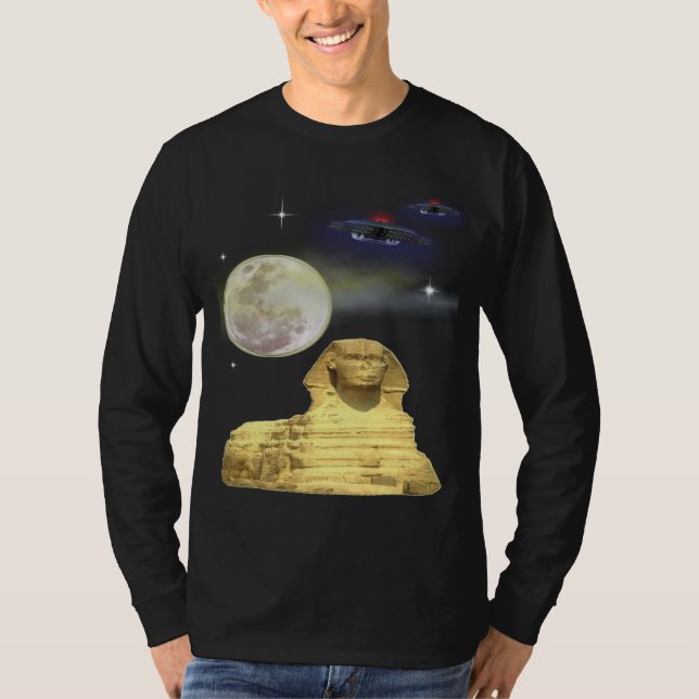 Ägyptischer Sphinx-T - Shirt (Vorderseite)