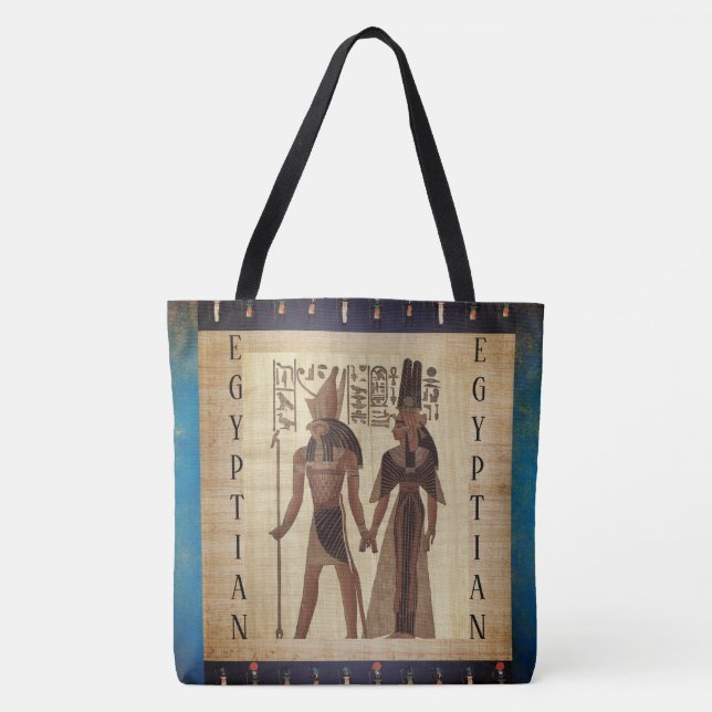 Ägyptischer Stil, Vintage Tasche (Vorderseite)