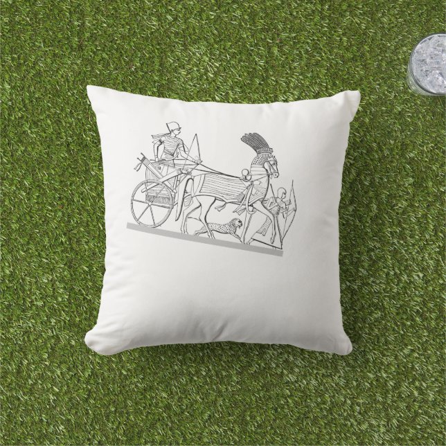 Ägyptischer Streitwagen  Kissen (Golfball-Marker)