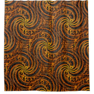 Ägyptischer Swirl...... Duschvorhang