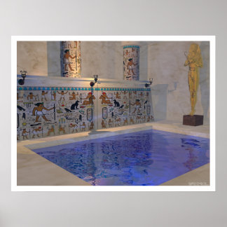 Ägyptischer Tempel 4 Poster