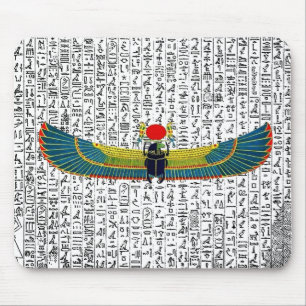 Ägyptischer Winged Scarab Mousepad
