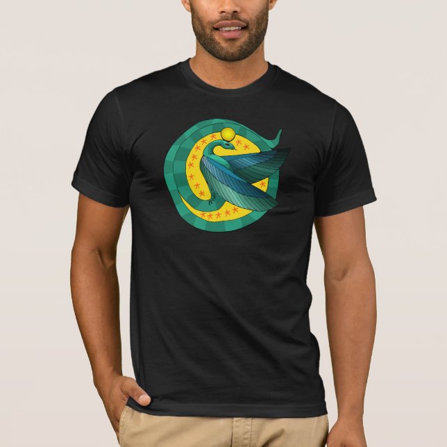 Ägyptischer Winged Serpent-T - Shirt (Vorderseite)