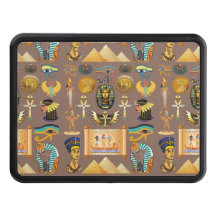 Ägyptisches altes Hieroglyphisches Muster