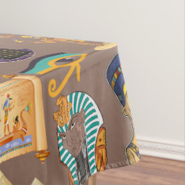 Ägyptisches altes Hieroglyphisches Muster Tischdecke