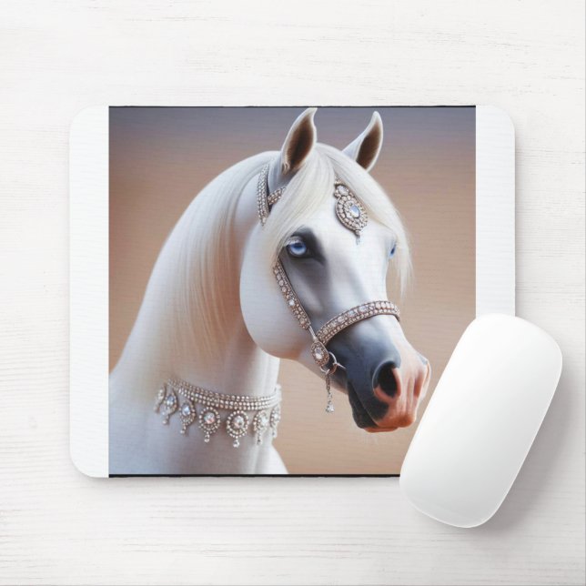 Ägyptisches Arabian-Show-Pferd Mousepad (Mit Mouse)