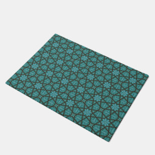 Ägyptisches arabisches geometrisches in Vintagem Fußmatte