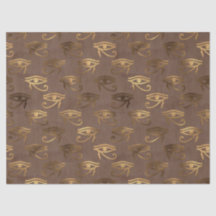 ägyptisches Auge auf braun