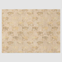 ägyptisches Auge auf Elfenbeinseite