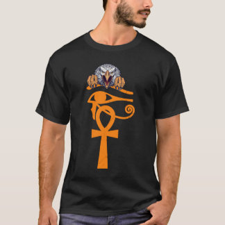 Ägyptisches Auge des Horus Ankh Ägyptischer Archäo T-Shirt