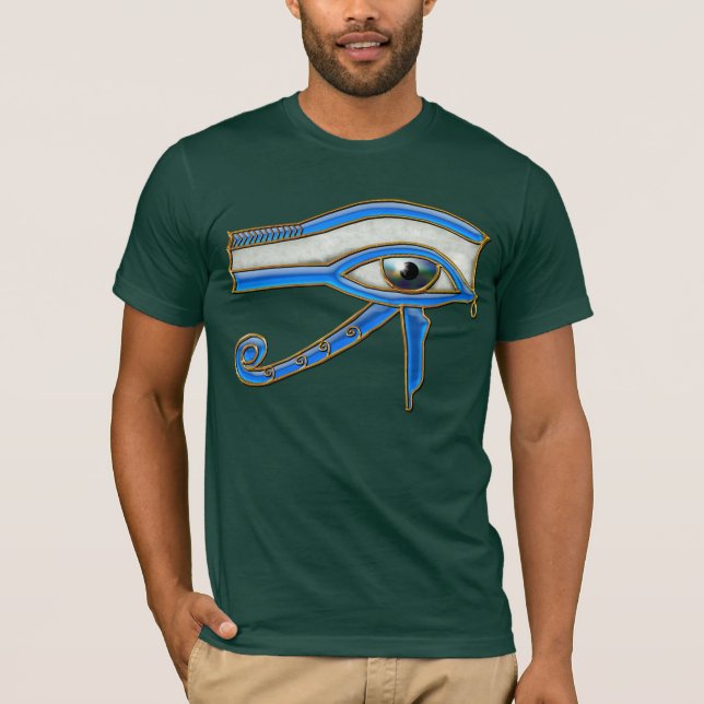 Ägyptisches Auge des Horus Shirt des antiken Kunst (Vorderseite)