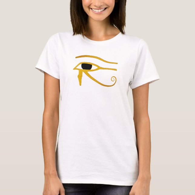 Ägyptisches Auge des horus Shirt-T - Shirtentwurfs T-Shirt (Vorderseite)