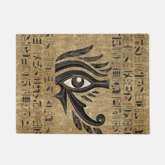 Ägyptisches Auge des Horus - Wadjet Fußmatte