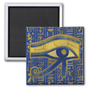 Ägyptisches Auge des Horus - Wadjet Lapis Lazuli Magnet