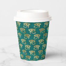 Ägyptisches Auge des Horusmusters