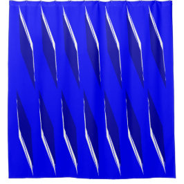 Ägyptisches blaues Muster Duschvorhang