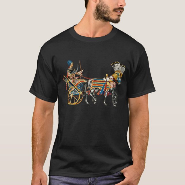 Ägyptisches Chariot-Shirt T-Shirt (Vorderseite)