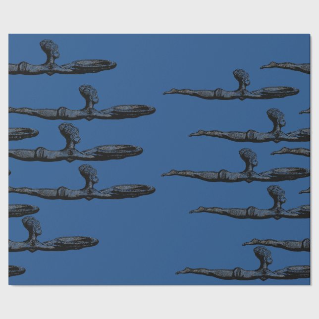 Ägyptisches Damen-Packpapier Geschenkpapier (Saum)