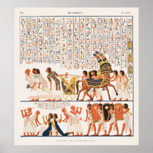Ägyptisches Denkmal Poster