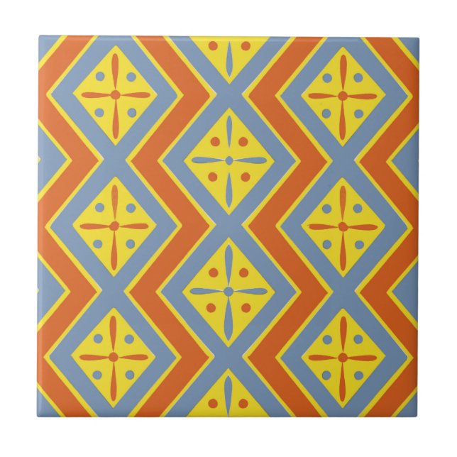 Ägyptisches Design #11 bei Emporio Moffa Fliese (Vorderseite)
