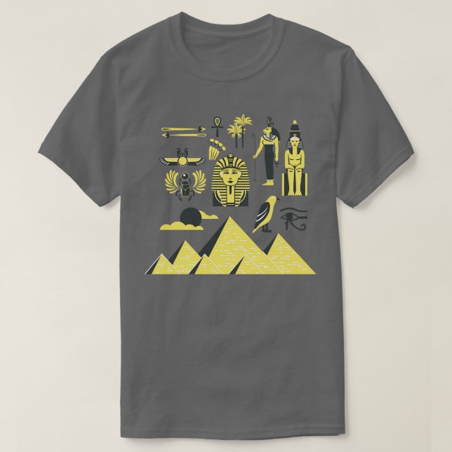 Ägyptisches Geschenk an Ägypten T-Shirt (Design vorne)