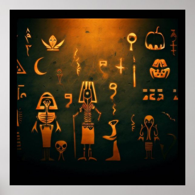 Ägyptisches Halloween 2 Poster (Vorne)