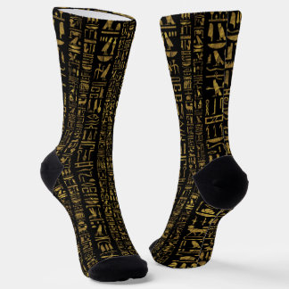 ägyptisches Hieroglyphenmuster vintage Socken