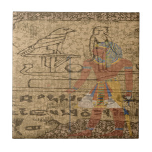 Ägyptisches hieroglyphisches fliese